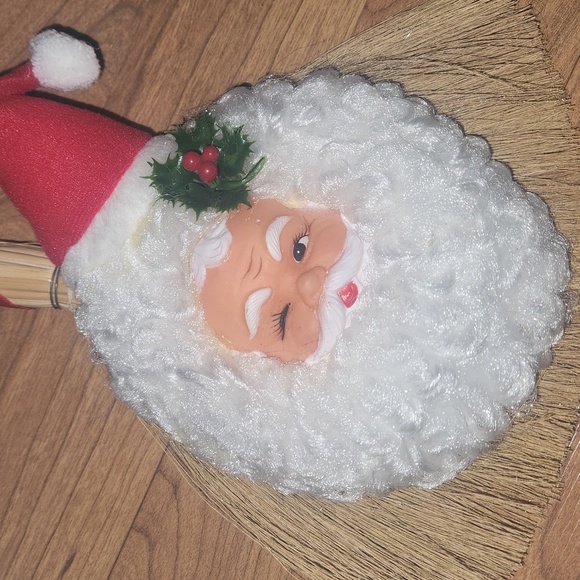 Vintage Santa Broom - Picture 2 of 2